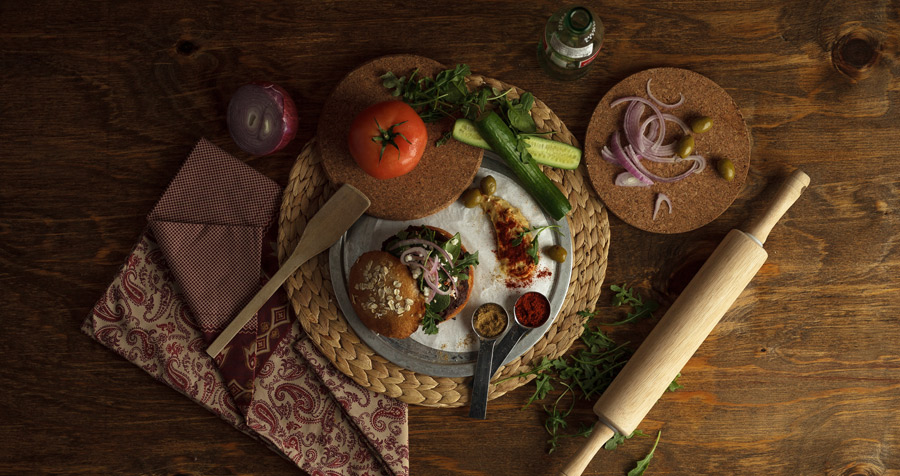 A&M student's food photography for branding project